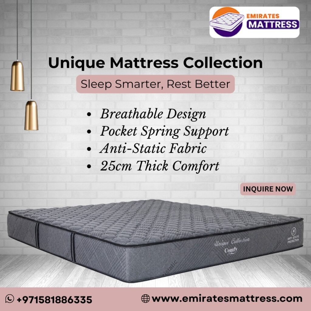 Choosing the Right Medical Mattress in Sharjah for Comfort and Support